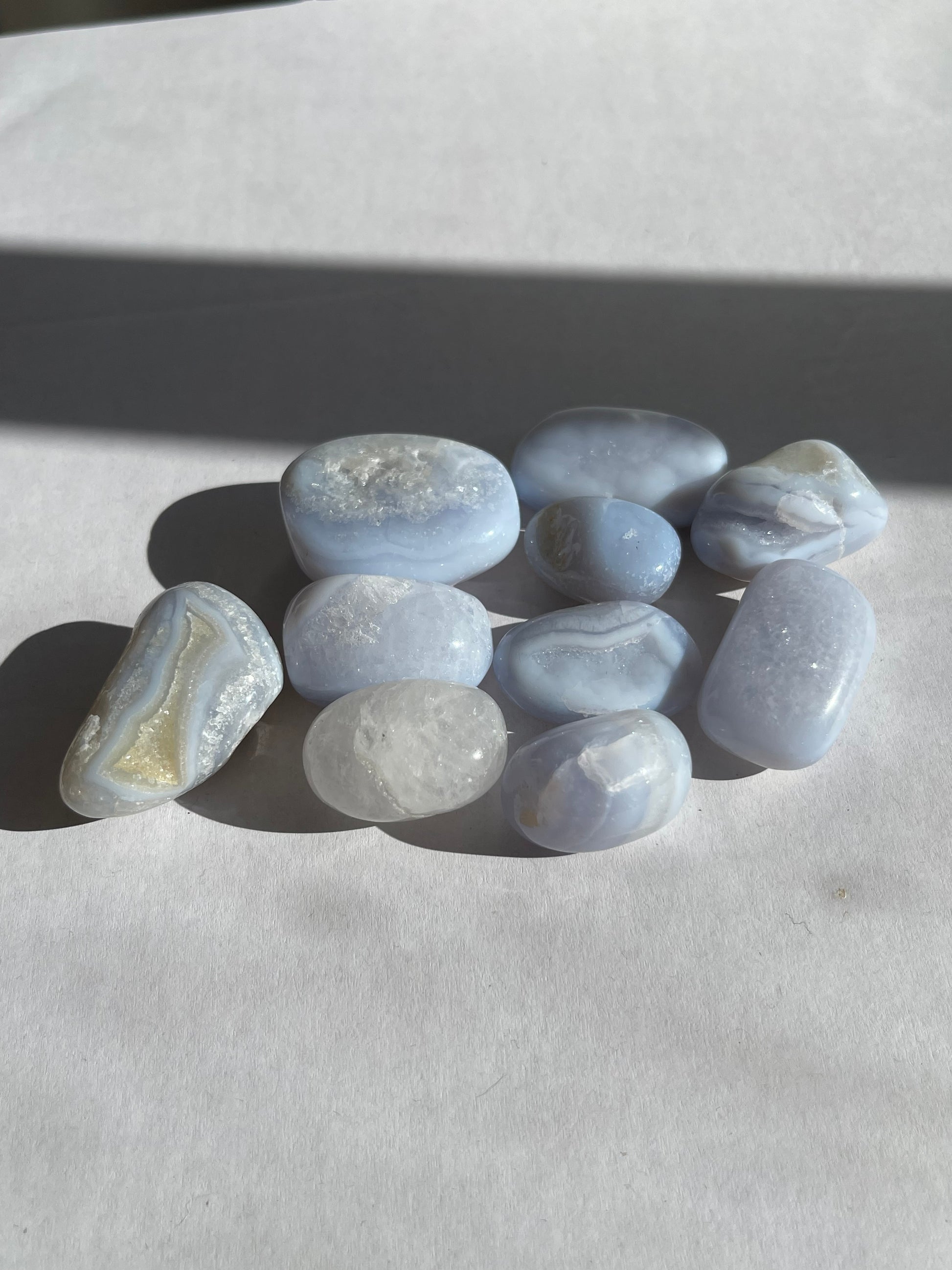 Blue Lace Agate Tumble
