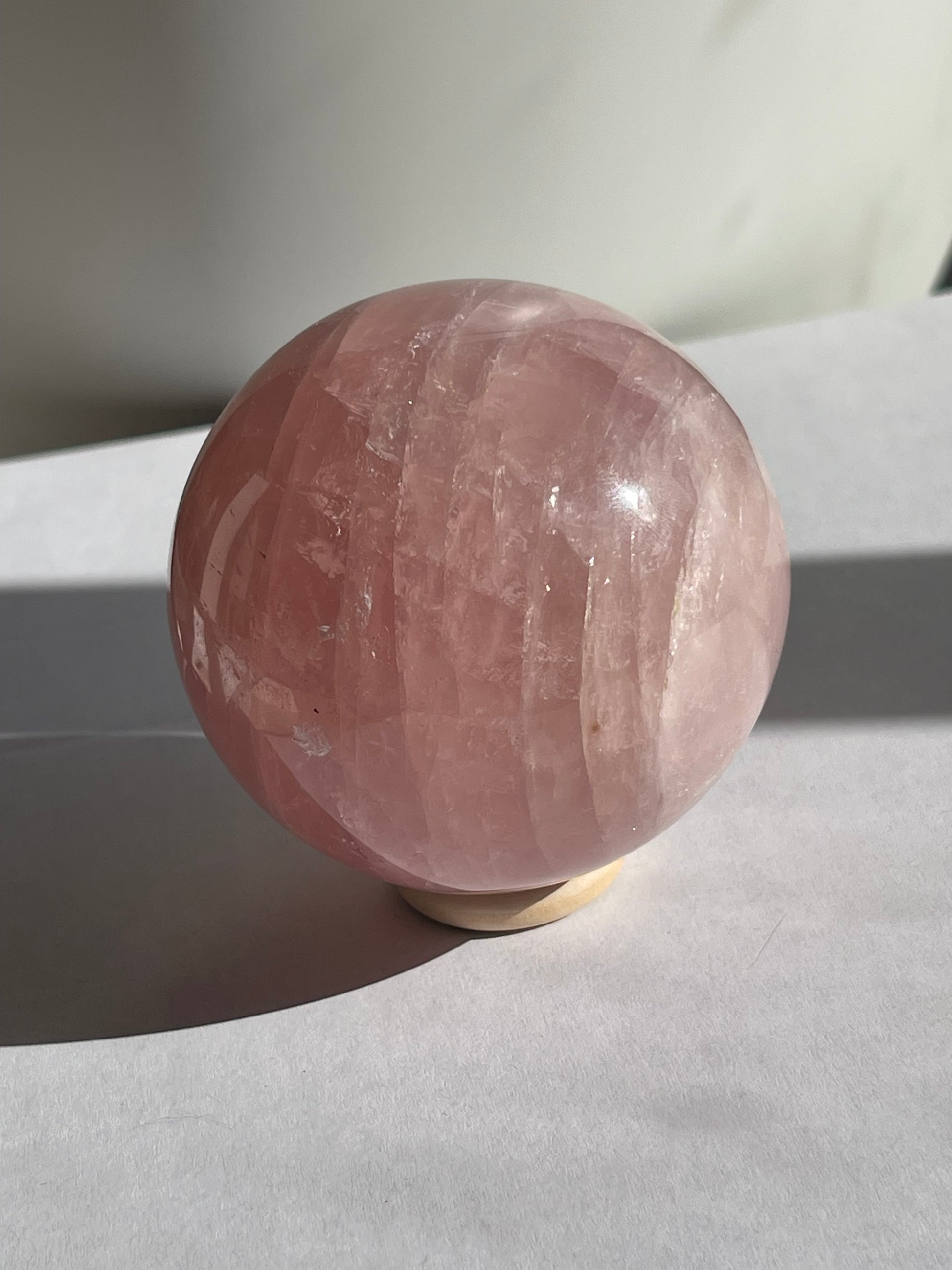 Rose Quartz Sphere