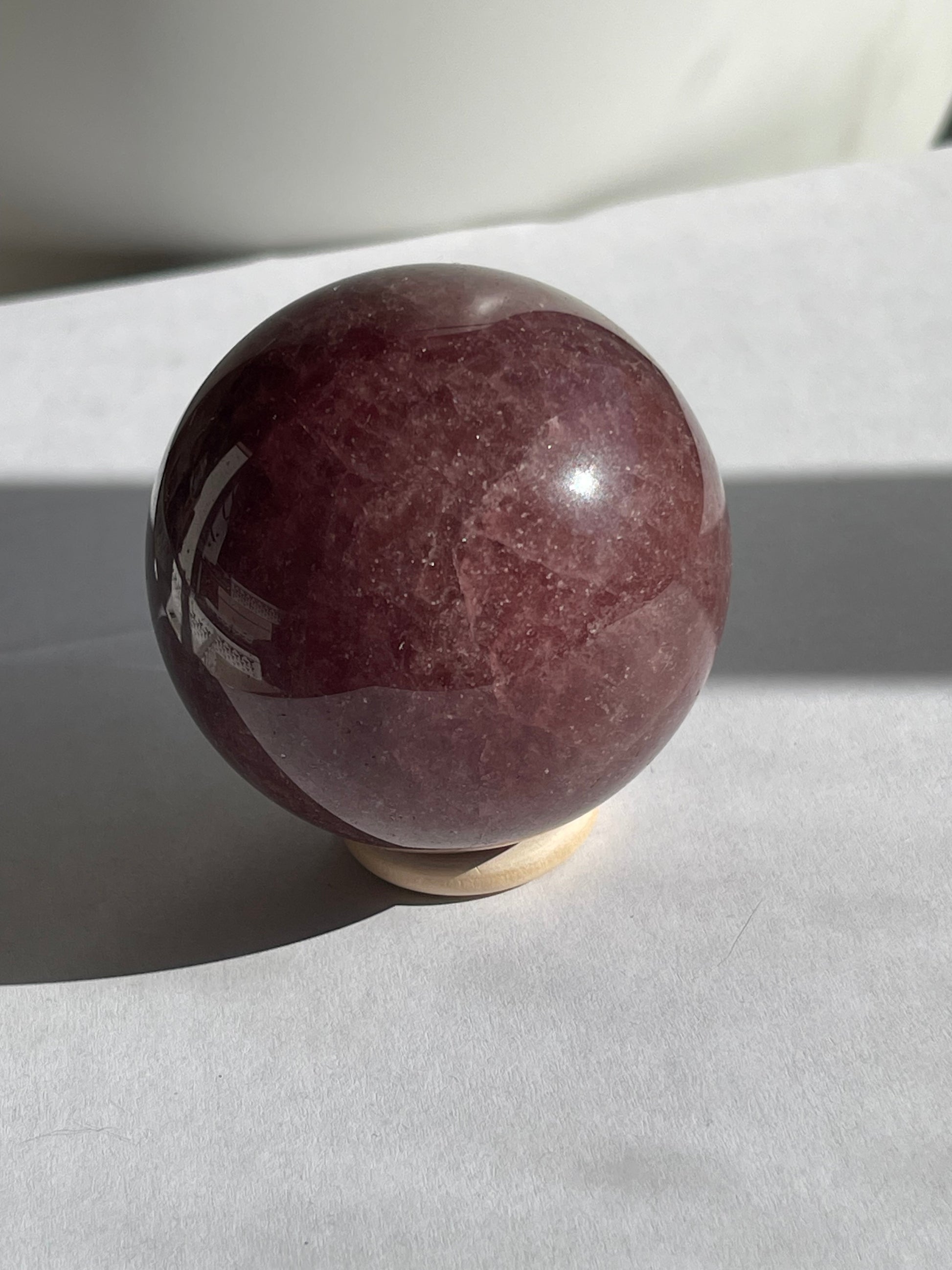Strawberry Quartz Sphere