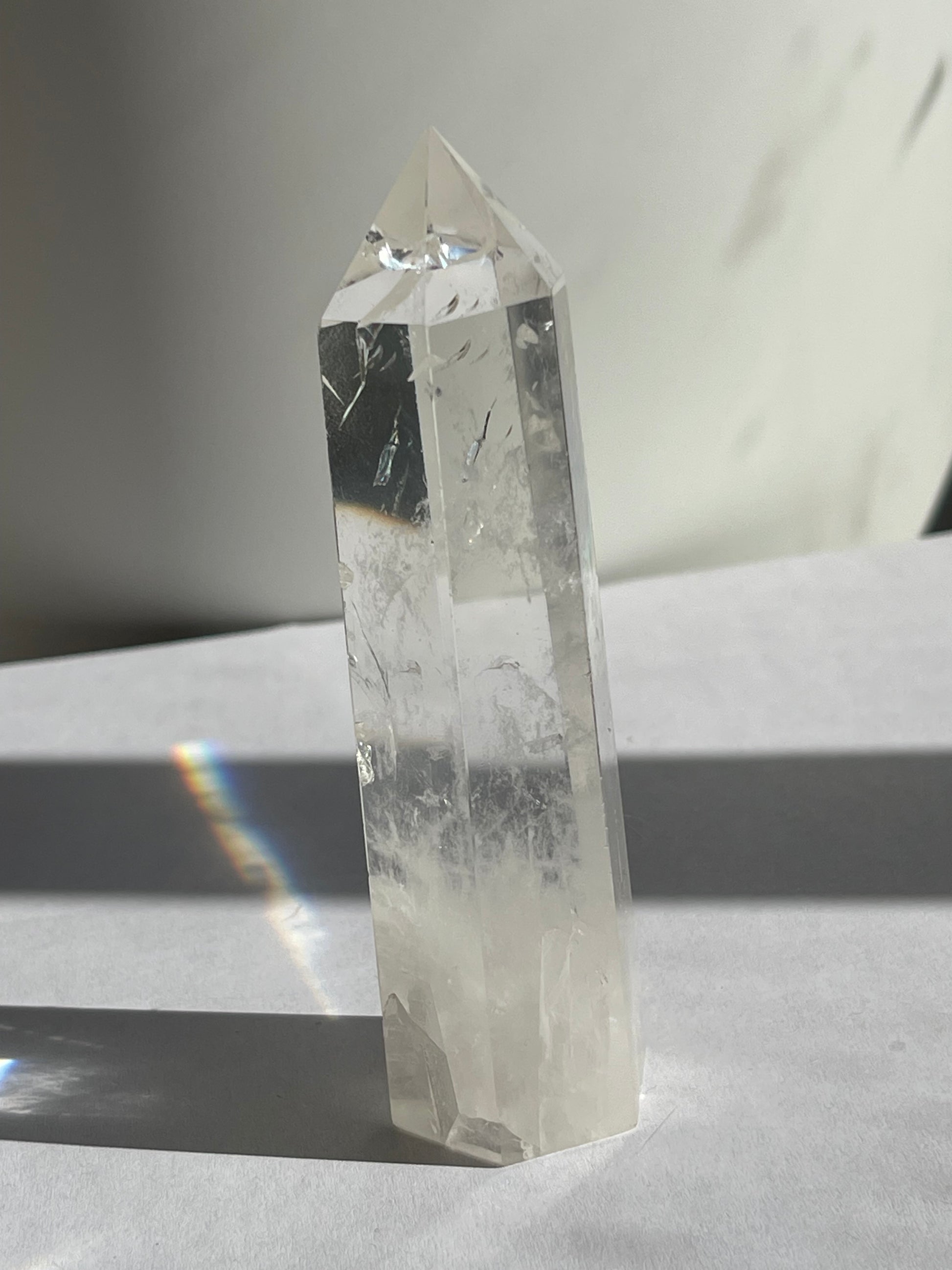 Clear Quartz Tower