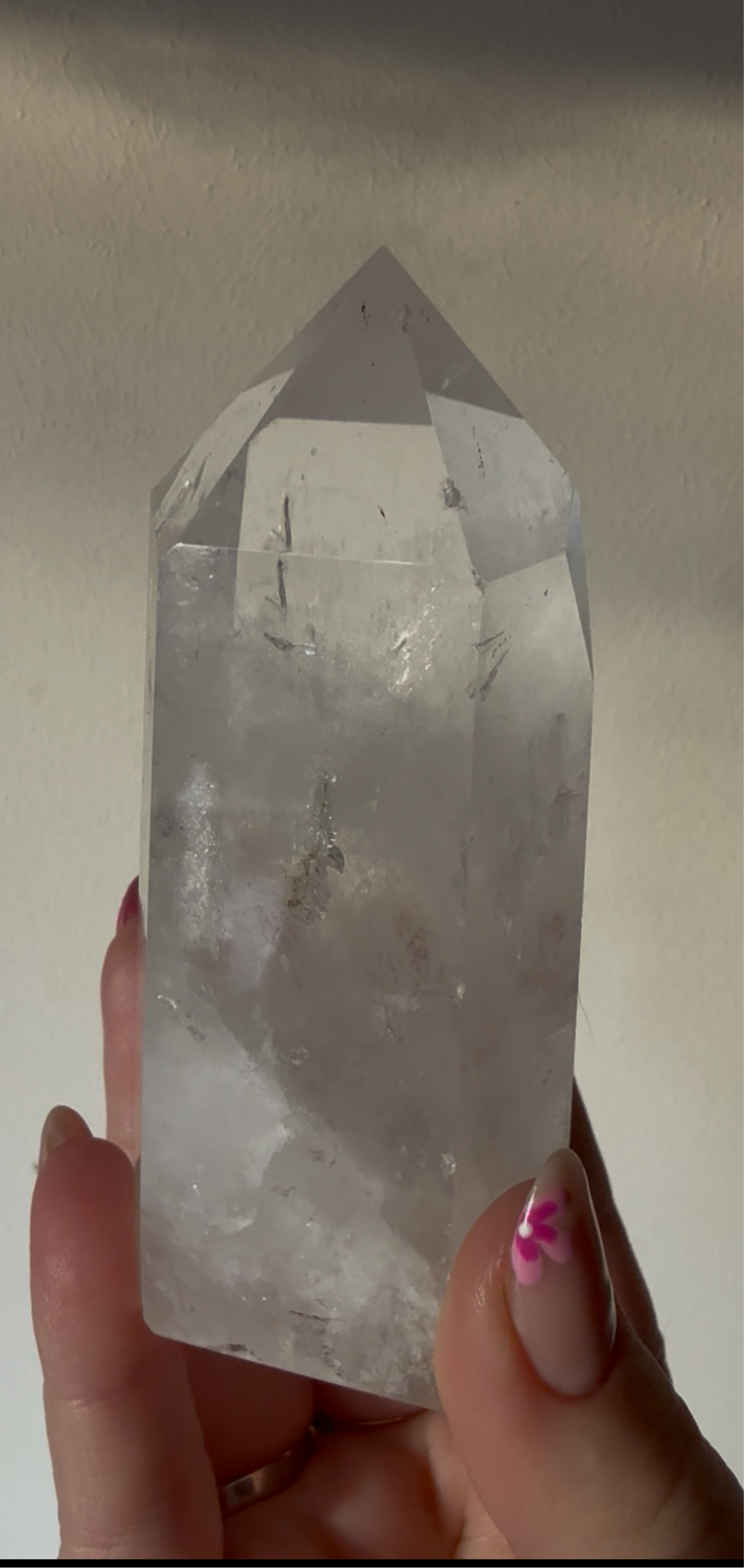 Clear Quartz Tower
