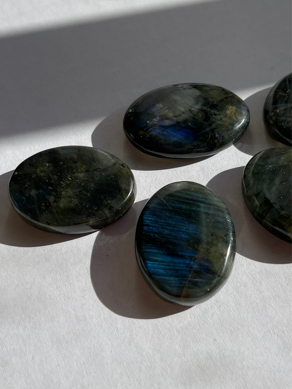 Labradorite Palm Stone